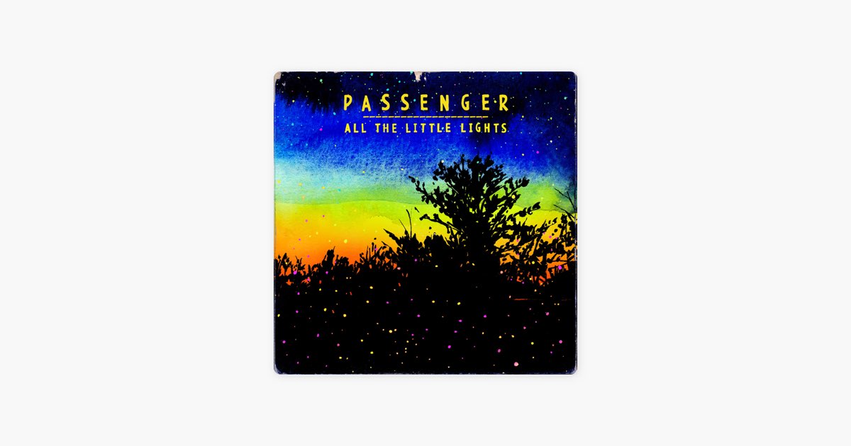 passenger all the little lights album cover