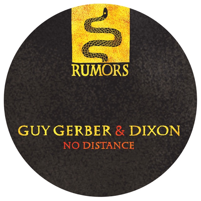 Guy Gerber & Dixon No Distance - Single Album Cover