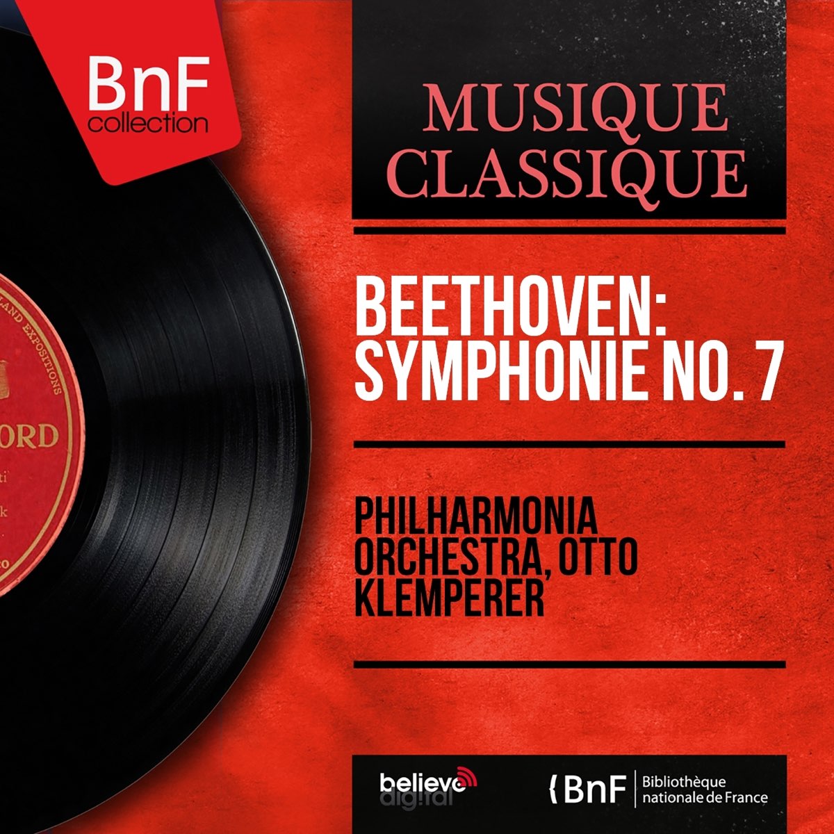 ‎Beethoven: Symphonie No. 7 (Stereo Version) Di Philharmonia Orchestra ...