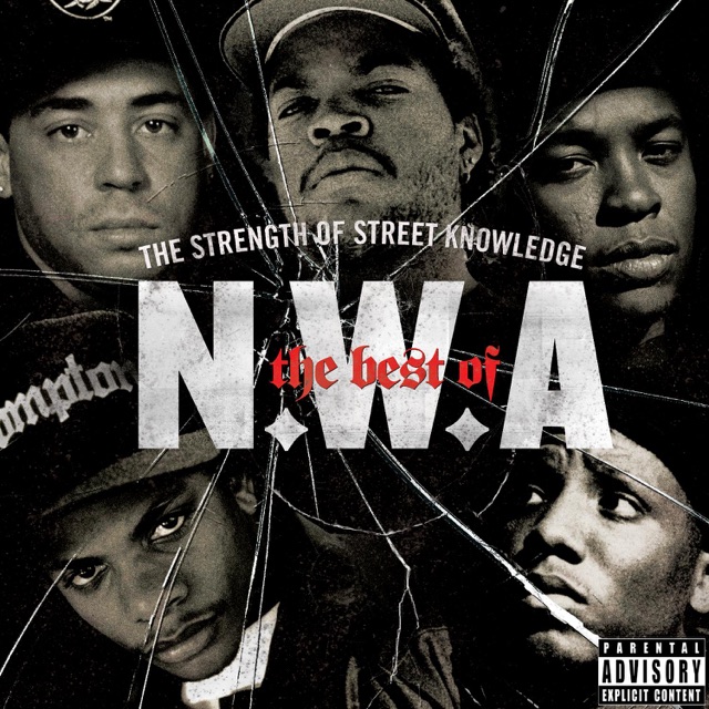 The Best of N.W.A: The Strength of Street Knowledge Album Cover