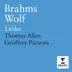 Brahms & Wolf - Lieder album cover