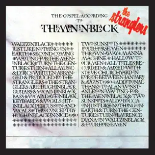 last ned album The Stranglers - The Gospel According To The Meninblack