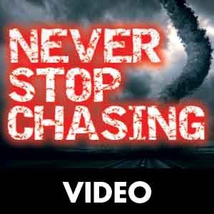 Never Stop Chasing - video edition cover