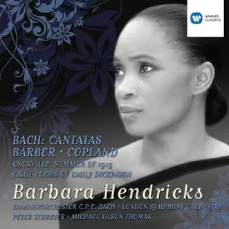 Bach Cantatas and Barber/Copland by Barbara Hendricks album reviews, ratings, credits