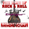 The King of Rock & Roll (In the Style of Prefab Sprout) [Karaoke Version] - Single