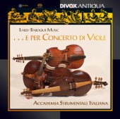 Early Baroque Music . e per Concerto di Viole artwork