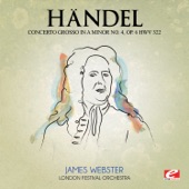 Handel: Concerto Grosso in A Minor No. 4, Op. 6, HWV 322 (Remastered) - EP artwork