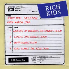 John Peel Session (20 March 1978) - EP by Rich Kids album reviews, ratings, credits