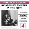 Sviatoslav Richter in the 1950s, Vol. 4