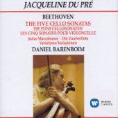 Jacqueline du Pré/Daniel Barenboim - Beethoven: 12 Variations in G Major on "See the Conquering Hero Comes" from Handel's "Judas Maccabaeus", WoO 45