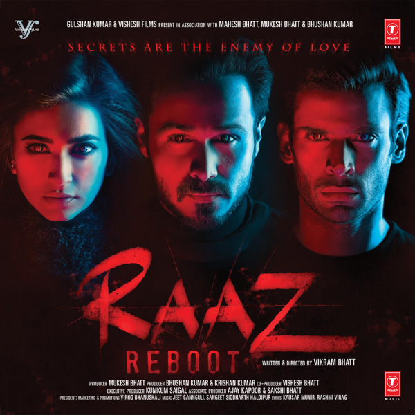 Raaz Reboot Original Motion Picture Soundtrack By Jeet Gannguli Sangeet Siddharth - 