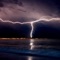 Relaxing Ocean Sounds with Thunder Storm in Background for Sleep artwork