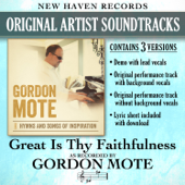 Great Is Thy Faithfulness (Performance Track without Background Vocals) - Gordon Mote