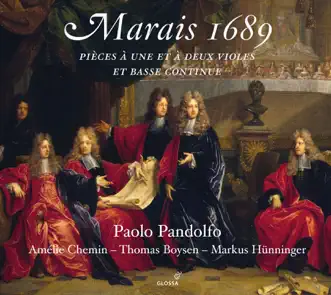 Marais 1689 by Paolo Pandolfo, Amelie Chemin, Thomas C. Boysen & Markus Hunninger album reviews, ratings, credits