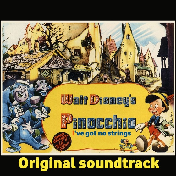 Cover artwork for I've Got No Strings (from "Pinocchio")