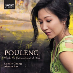 POULENC/WORKS FOR PIANO SOLO & DUO cover art