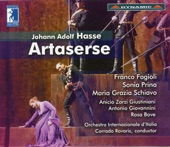 Hasse: Artaserse artwork