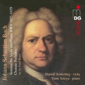 Bach: Sonatas for Viola and Piano artwork
