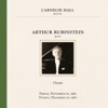 Arthur Rubinstein at Carnegie Hall New York City, November 10 & December 10, 1961 artwork