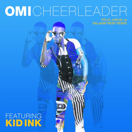 Cover artwork for Cheerleader (feat. Kid Ink)