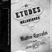 Matteo Carcassi: 25 Etudes Mélodiques (Early Romantic Guitar Version) artwork