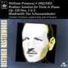 Brahms: Viola Sonatas, Op. 120 - Hindemith: Der Schwanendreher album lyrics, reviews, download