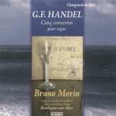 George Frideric Handel: Cinq concertos pour orgue, HWV 290, HWV 292, HWV 293, HWV 309, HWV 295 artwork