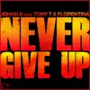 Stream & download Never Give Up (feat. Tony T & Florentina) - Single