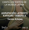 Instrumental Karaoke Series: Varios Artistas, Vol. 5 (Karaoke Version) - Agrupacion LatinHits