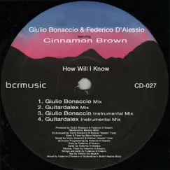 How Will I Know (feat. Cinnamon Brown) - EP by Giulio Bonaccio & Federico D'Alessio album reviews, ratings, credits