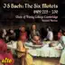 JS Bach: The Six Motets, BWV 225-230 album cover