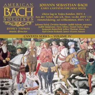 Christ lag in Todes Banden, BWV 4: 5. Chorus: Es war ein wunderliche Krieg by American Bach Soloists, Judith Nelson, Daniel Taylor, Benjamin Butterfield & Kurt-Owen Richards song reviws