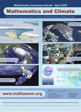 Mathematics Awareness Month - April 2009 cover