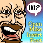 Open Mike, Insert Foot cover