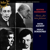 Medtner & Rachmaninoff: Music for Two Pianos artwork