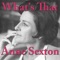 Some Foreign Letters - Anne Sexton lyrics