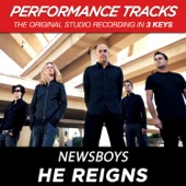 He Reigns (Performance Track In Key of G With Background Vocals) artwork