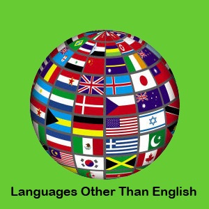 Languages other than English Resources cover