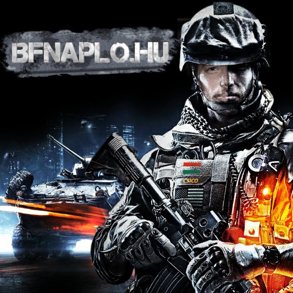 Battlefield napló cover