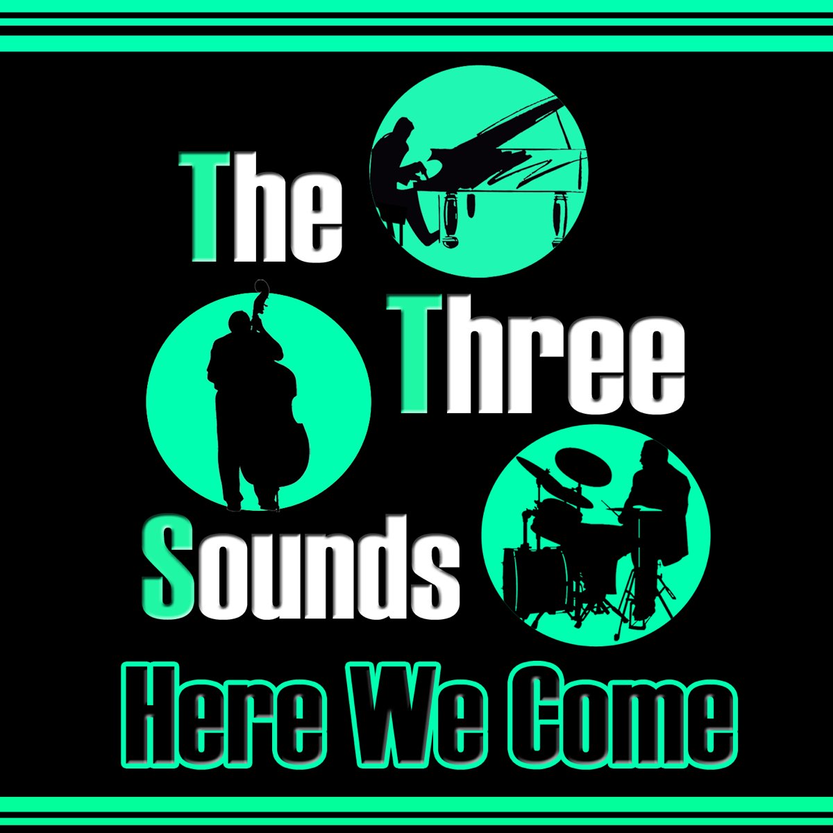 Three sound. The three Sounds here we come 1961 фото.