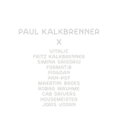 X - Paul Kalkbrenner
