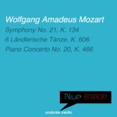 Blue Edition - Mozart: Symphony No. 21, K. 134 & Piano Concerto No. 20, K. 466 artwork