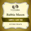 Simply, I Love You (Studio Track) - EP album lyrics, reviews, download