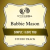 Simply, I Love You (Studio Track) - EP