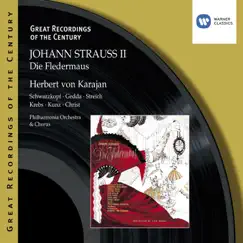 J. Strauss II: Die Fledermaus by Herbert von Karajan & Philharmonia Orchestra album reviews, ratings, credits
