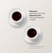 Mozart: Clarinet Quintet - Beethoven: String Quartet, "Harp" artwork