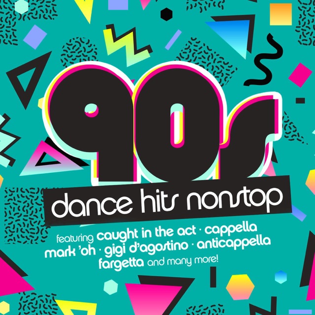 KWS 90s Dance Hits Nonstop Album Cover