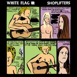 Split EP with White Flag, The Shoplifters - White Flag