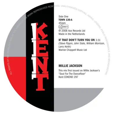 If That Don't Turn You On / You Can't Stand the Thought - Single - Millie Jackson