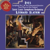 Ives: Symphony 3 & The Unanswered Question & Three Places in New England artwork